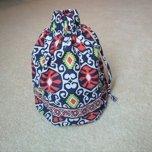 Vera Bradley Drawstring Bucket Bag